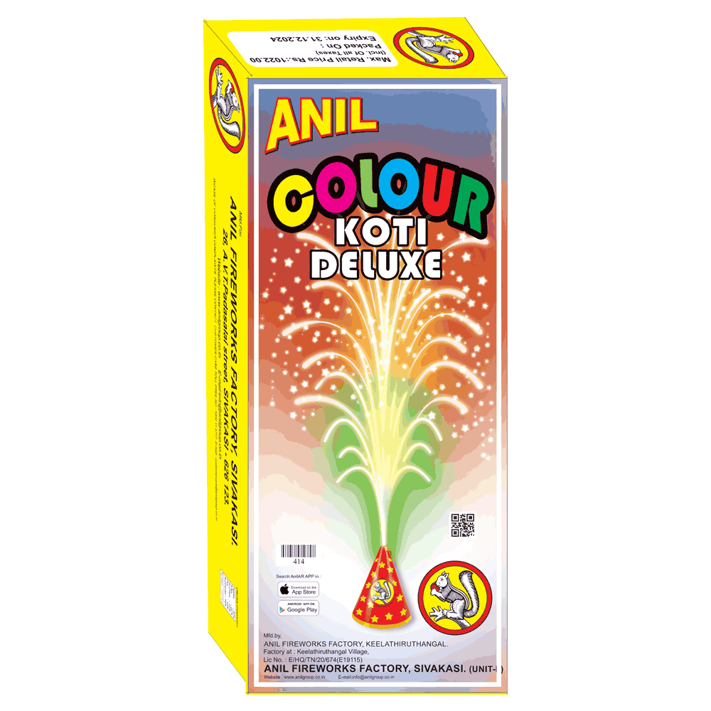 FLOWER POTS COLOUR KOTTI DLX crackers — Tiruchendur Murugan Vedi Kadai