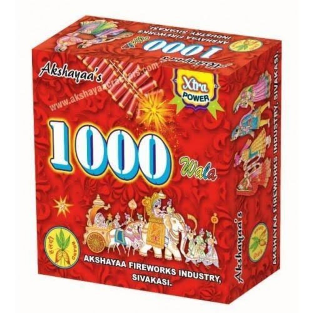 1K WALA crackers — Tiruchendur Murugan Vedi Kadai