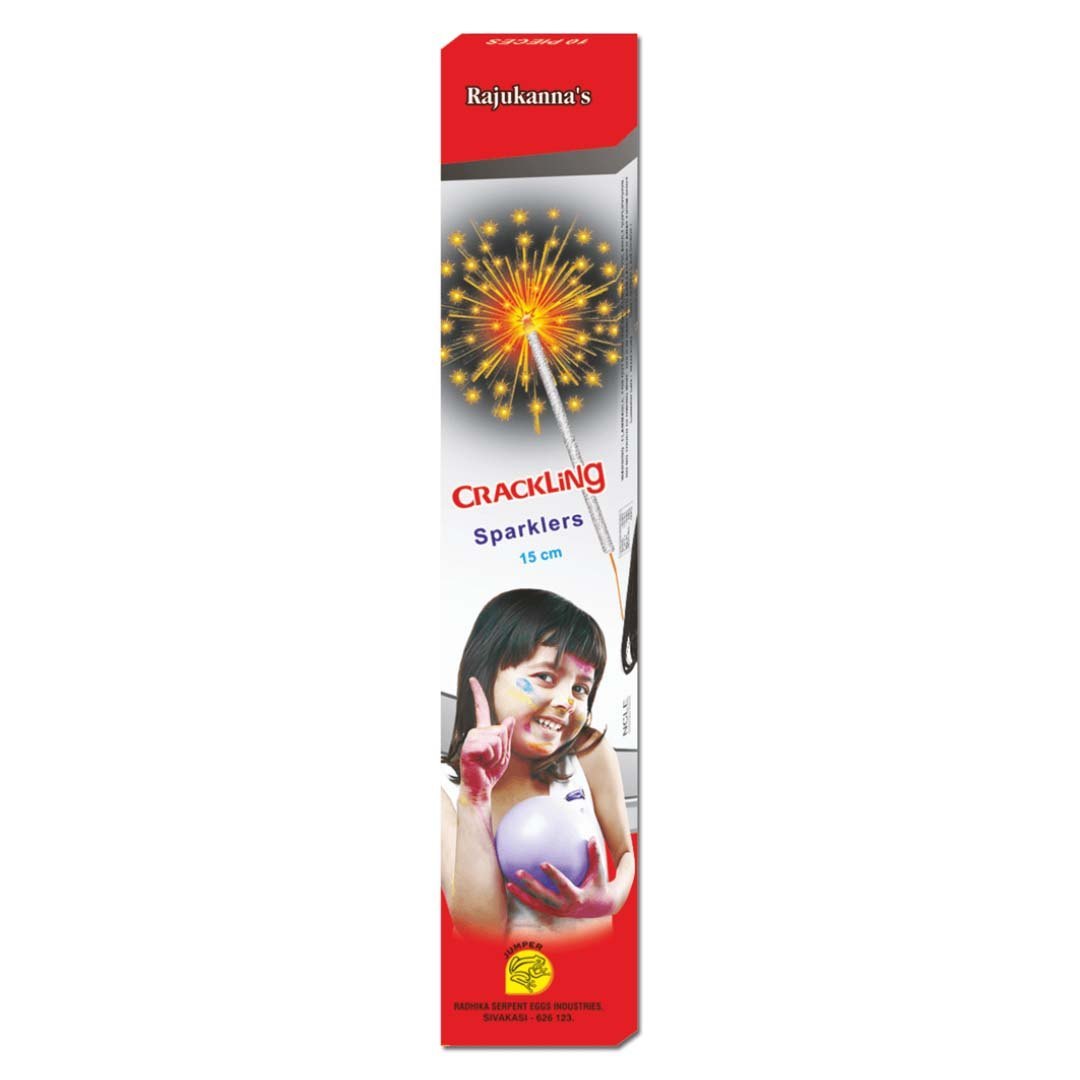 15CM COLOUR SPARKLER crackers — Tiruchendur Murugan Vedi Kadai