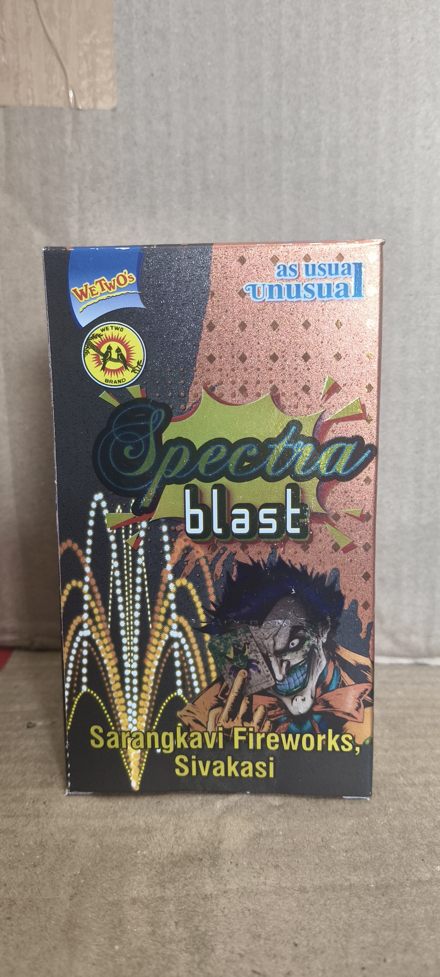 We Two Spectra Blast 1 pcs crackers — Tiruchendur Murugan Vedi Kadai
