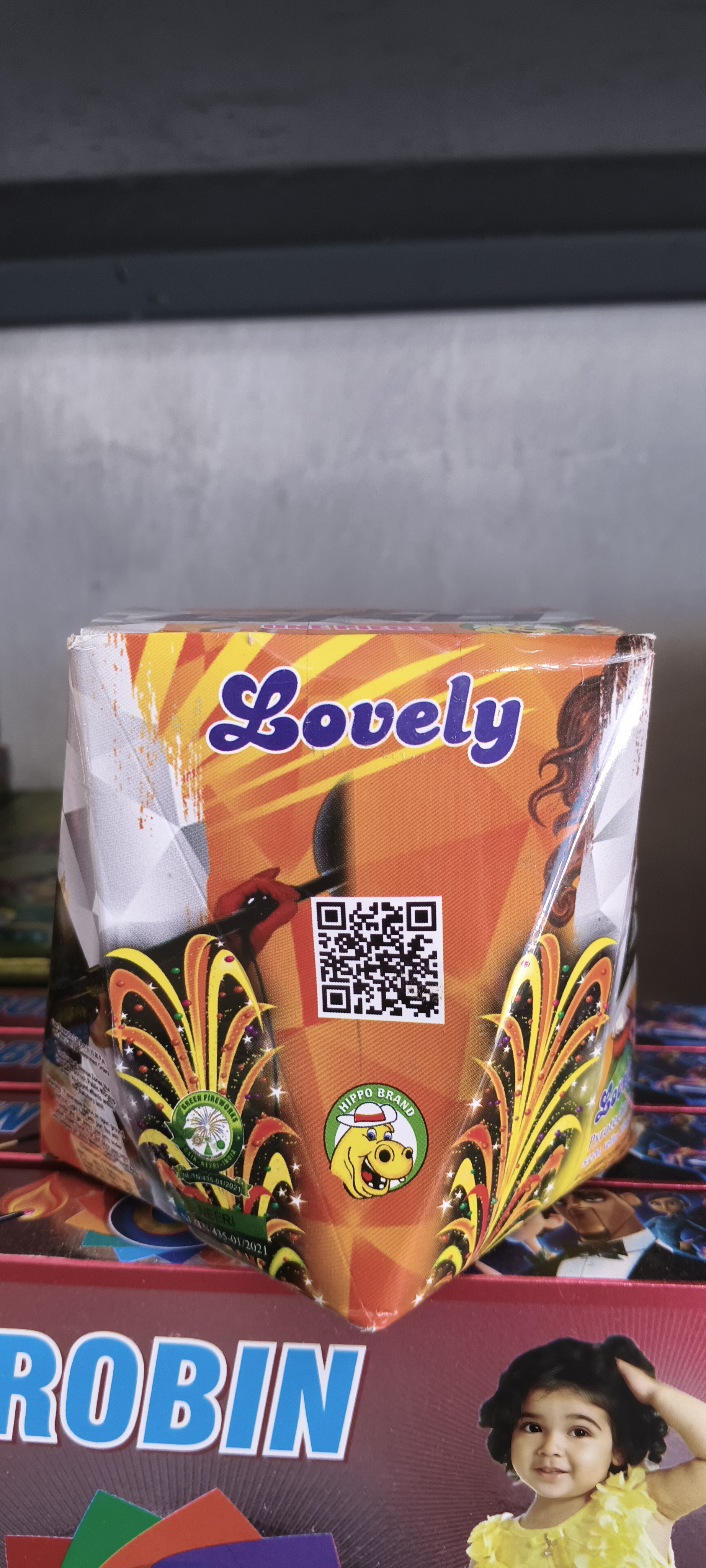 Lovely fountain crackers — Tiruchendur Murugan Vedi Kadai